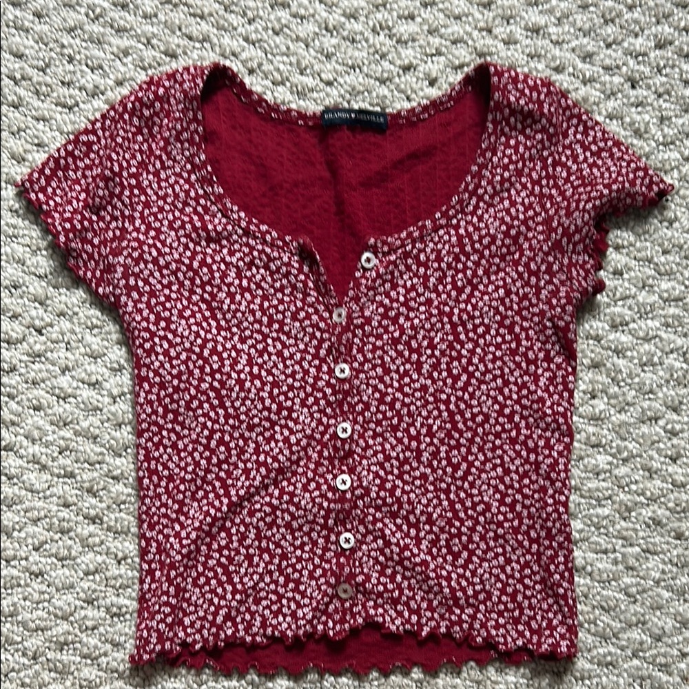 Brandy Melville Floral Top